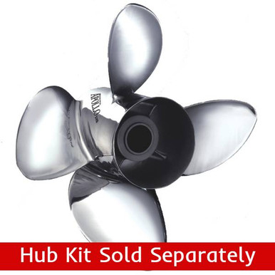 14X22 RH 4 Blade Michigan Wheel Apollo Stainless Steel Propeller
