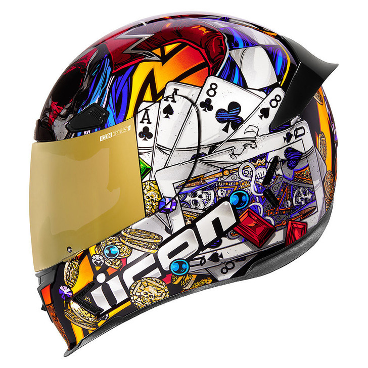 Icon Airframe Pro Lucky Lid 3 Helmet - Gold
