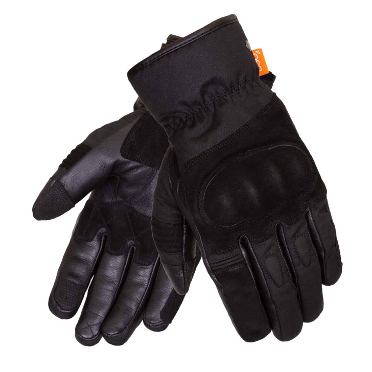 Merlin Ranton II D3O Wax / Leather Waterproof Gloves - Black