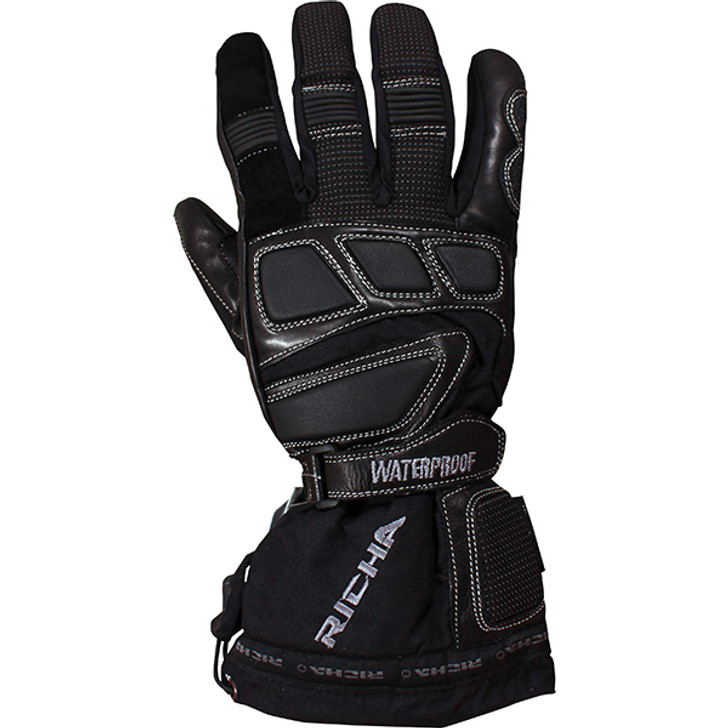 Richa Carbon Winter Waterproof Gloves - Black