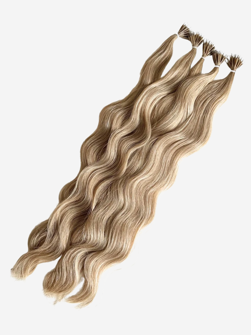 20 Inch Wavy Nano Tip Extension #223 Sandy Blonde