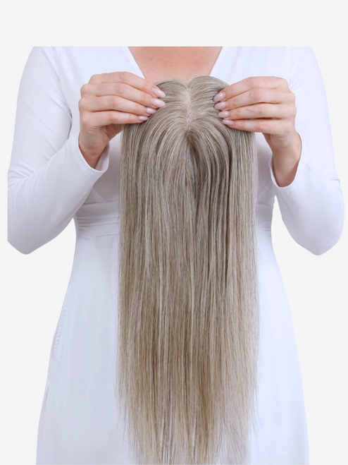 Hair Topper #602 Dirty Ash Blonde