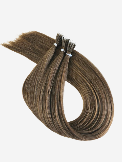 Nano Bead Hair Extensions #3/6 Hazelnut Brown