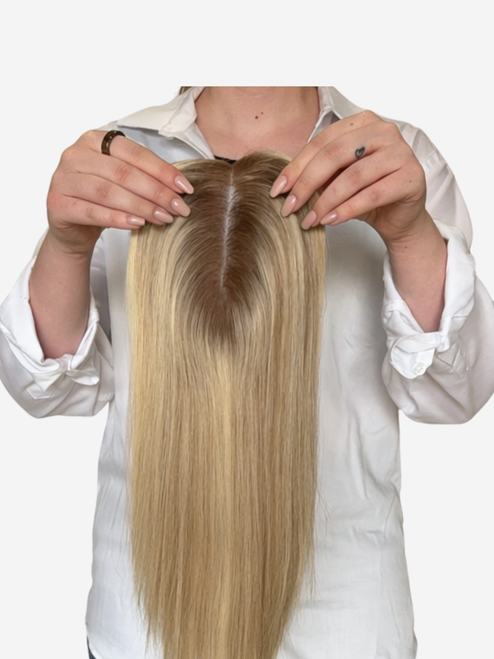 Hair Topper #Cool Vanilla Balayage