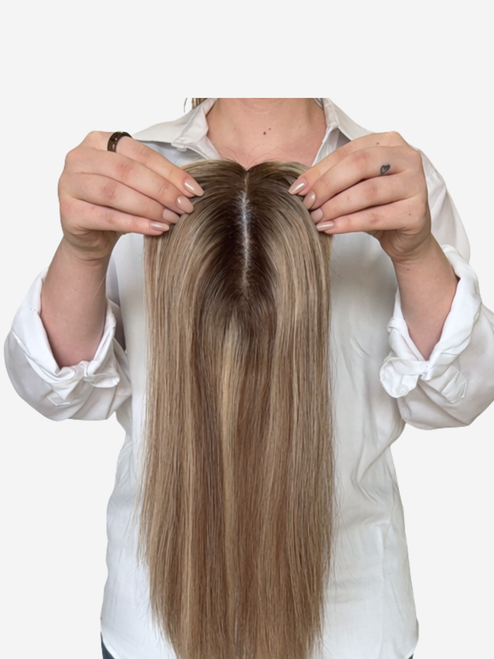 Hair Topper #Toasted Almond Balayage