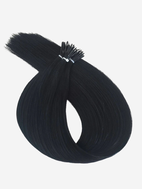 Nano Bead Hair Extensions #1 Jet Black