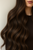 20 Inch Nanolink Extension #1B4 Espresso Brunette