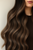 Nano Bead Hair Extensions #Beachy Brunette Balayage