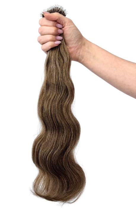 20 Inch Wavy Nano Tip Extension #604 Bronde