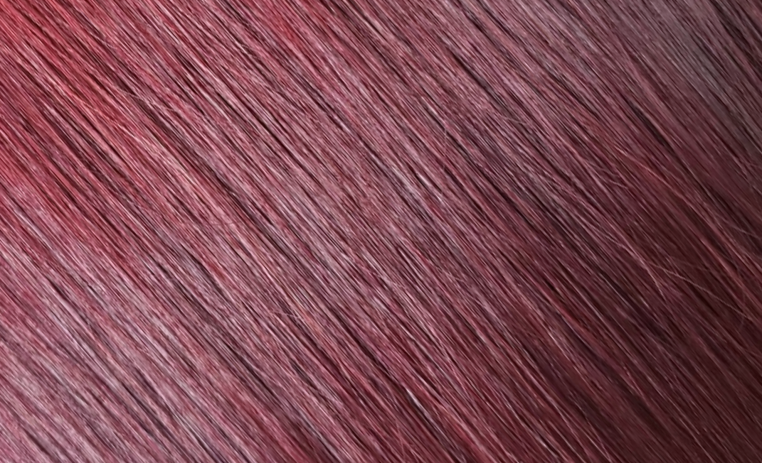 Dark Burgundy hair extension shade
