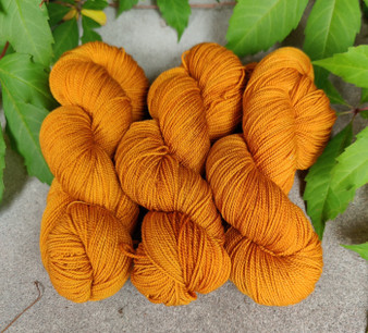 Superwash merino sock yarn, merino and nylon blend, high twist yarn, sock knitting, gold colored yarn