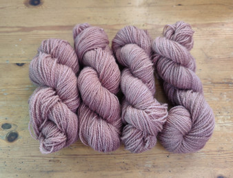 50 gram skein, wool yarn, non-superwash, 50 gram wool, hand dyed, indie dyed, hot cocoa brown, sock yarn, yarn for socks