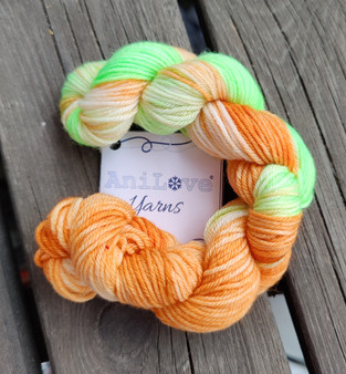 Superwash merino sock yarn, sock yarn, sock knitting, sock yarn, minis, fingering weight mini