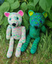 Teddy bear, knit teddy bear, knitting teddy bear, knitted toy, knit toy
