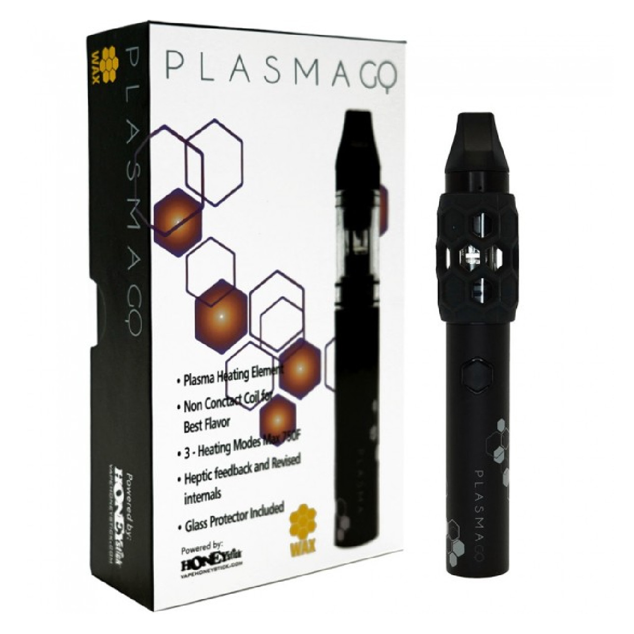 Plasma GQ 2.0 Wax and Dab Vaporizer Pen By HoneyStick