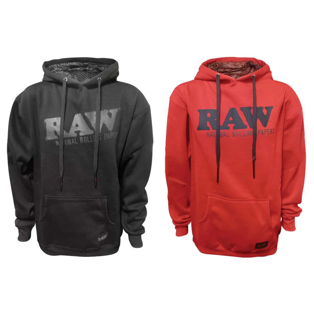 RAW® - Black Logo Hoodie | HS Wholesale