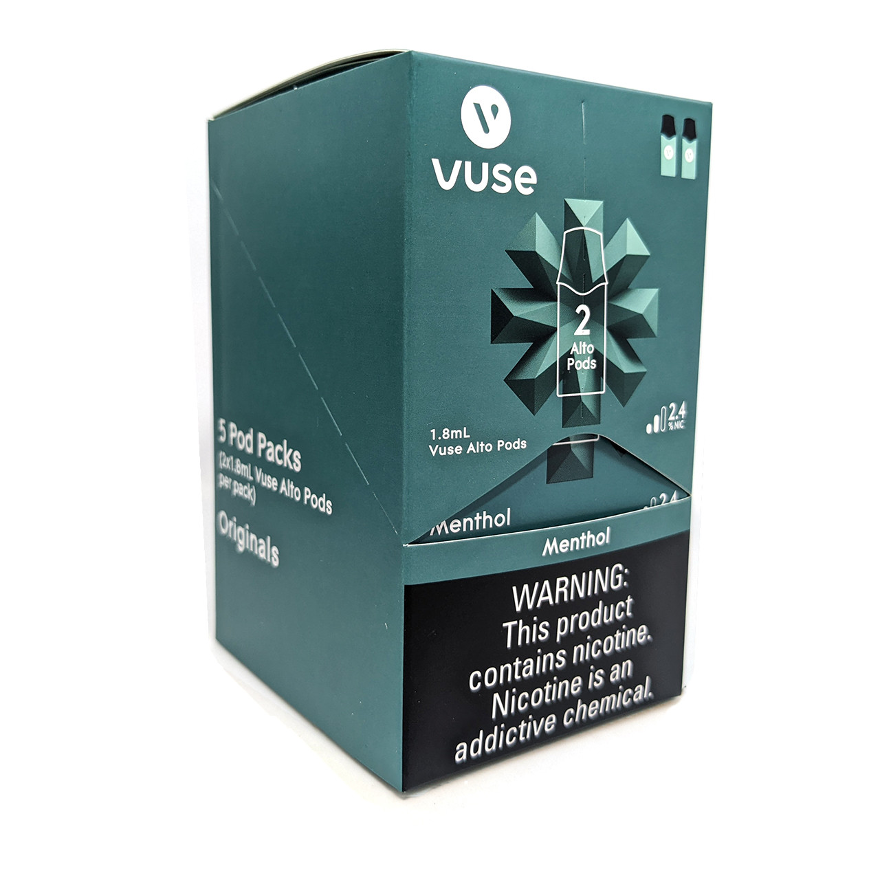 Vuse Alto Pods Coupons VUSE ALTO PODS 2.4% 2PK - MENTHOL