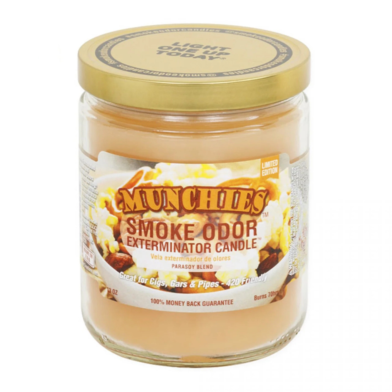 Smoke Odor Exterminator Candle - 13oz Jar, Choose From 23 Different Scents
