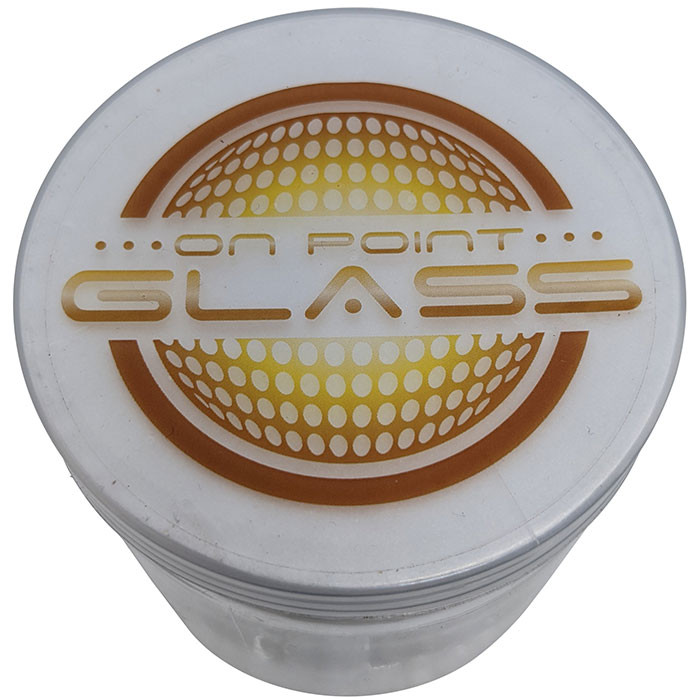 On Point Glass 2" Nectar Collector Stainless Steel Screw Tip in Tube 19ct Jar HS Wholesale