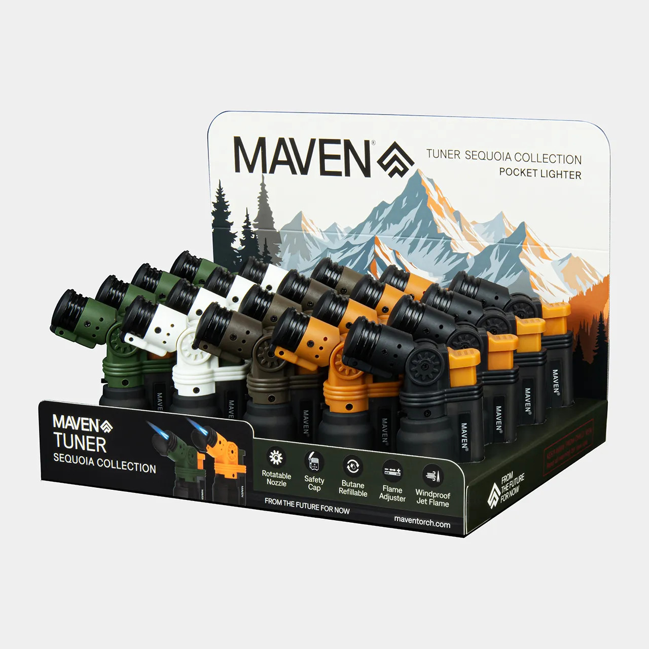 Maven Tuner Torch Sequoia 20ct Display - HS Wholesale