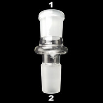 2.5" Glass Converter Adapter - All Joint Types (MSRP $15.00)