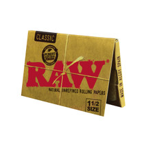 RAW® - Classic 1½ Rolling Papers (33ct) - Display of 25 (MSRP 3.00ea)