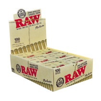 RAW® - Pre-Rolled Tips Perfecto Cone (100ct) - Display of 6 (MSRP $7.00ea)