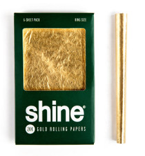 Shine 24K Gold - Rolling Papers King Size (6ct) - Display of 24 (MSRP $45.00ea)