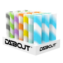 Dab Out Glow In The Dark Silicone Storage - Display of 21 (MSRP $25.00ea)