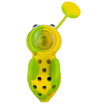 4" Silicone Bumblebee Spoon Hand Pipe (MSRP $20.00)