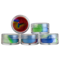 Silicone Container 30mm - Plastic Slim Jar - 5 Pack (MSRP $2.00ea)