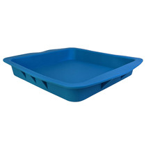 Silicone Assorted Color Square Dish (MSRP $10.00) 