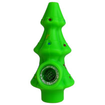 Silicone Xmas Tree Hand Pipe (MSRP $20.00)