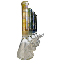 16" Camo Fumed Ice Catcher Beaker Water Pipe- with 14M Bowl (MSRP $120.00)