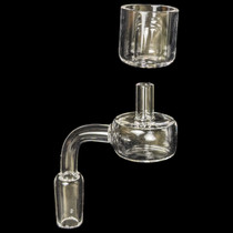 25mm 2 Piece Bucket Reclaim Quartz Banger (MSRP $40.00)