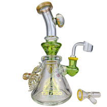 TATAOO - 9" Under The Sea Banger Hanger Water Pipe - with 14M Bowl & 4mm Banger (MSRP $210.00)