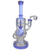 On Point Glass - 11" Fabb Egg Incycler Water Pipe - with 14M Banger (MSRP $200.00)