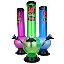 Headway Designs - 12" Acrylic Bubble Water Pipe - with Funnel Slider (MSRP $30.00)