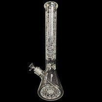 17" Sand Blasted Motherboard Beaker Water Pipe - with 14M Bowl (MSRP $85.00)