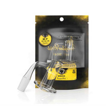 Beehive 90° Standard Weld Yellow Line Quartz Banger By Honeybee Herb *Drop Ship* (MSRP $29.99)