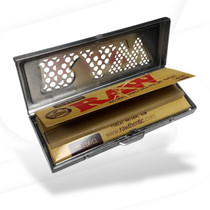 RAW® - Shredder Case 1¼ Rolling Paper Size - Display of 12 (MSRP $10.00ea)