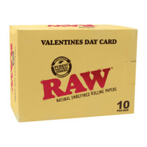 RAW® - Valentines Day Card (1ct) - Box of 10 (MSRP $1.50ea)