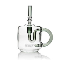 GRAV® - 7.5" Coffee Mug Bubbler Water Pipe - with 14M Bowl (MSRP $100.00)