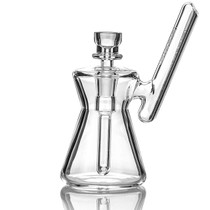 GRAV® - 5" Hourglass Pocket Bubbler Water Pipe - with 10M Bowl (MSRP $40.00)