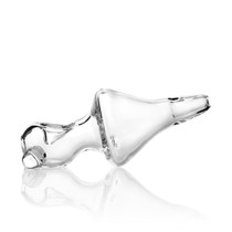 Helix™ - 6" Mini Hand Pipe  - Clear (MSRP $76.00)