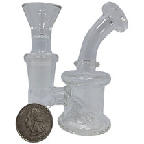 4" Micro Rig Water Pipe - with 14M Bowl (MSRP $20.00)