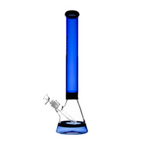 19.1" Colored Beaker With Downstem By Toke Tech *Drop Ship* (MSRP $99.99)
