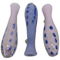 3.5" Assorted Slyme Dot Work Chillum Hand Pipe - 3 Pack (MSRP $16.00ea)