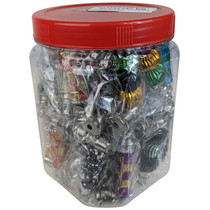 Assorted Design Metal Hand Pipe - 40ct Jar (MSRP $6.00ea)