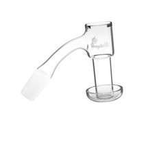 Honeysuckle Bevel 45° Full Weld Black Line Quartz Banger By Honeybee Herb *Drop Ship* (MSRP $44.99)